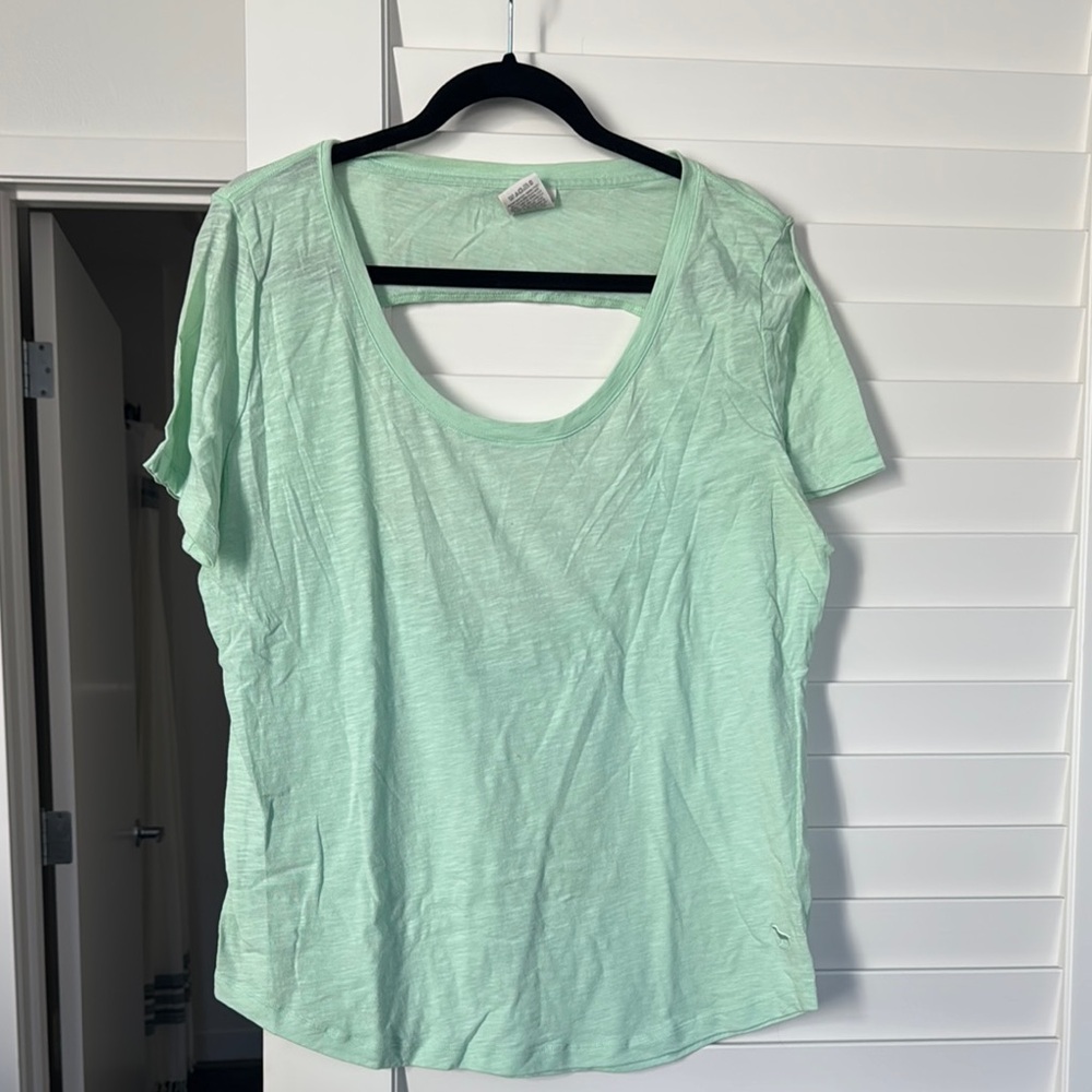 PINK Mint Green Women's Top